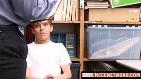 SayUncleNetwork.com - Security squad takes turns fucking thief raw in interrogation r