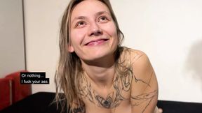 Sleazy girlfriend submission: booty training and rough fucking with a big plug
