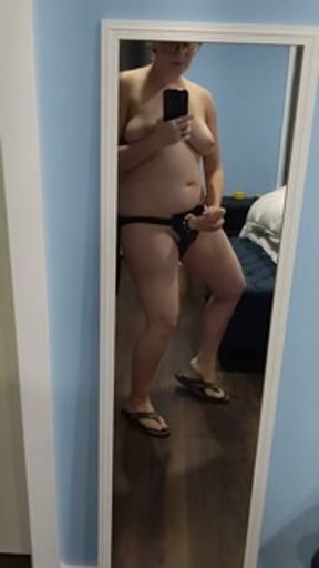 Mirror strapon