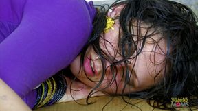 Addictive sex doll got her love tunnels used by a charming Latino man