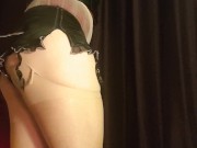 THICC Geordie Sissy Slag Twerks Big British Booty