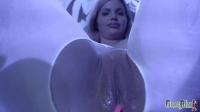 dutch blonde bimbo big tits nuru gel bbc blowjob worship pt2