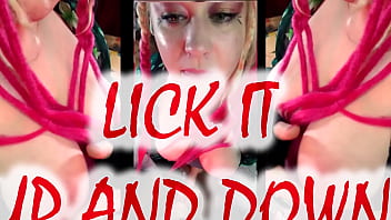 DILDO SUCKING INSTRUCTIONS The shemale has a big tasty cock and you are going to suck it includes mesmerize CEI Ending