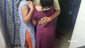 Indian Threesome Sex.