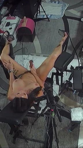 I Play with My Pussy in a Gyno Chair Until I Make It Cream. 6 POV's 4K. Rizin' Studio.