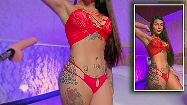 TS Angelique Monroe - Webcam show from February 25, 2025