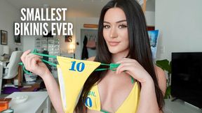 Micro Bikini Try On Haul IN 4k