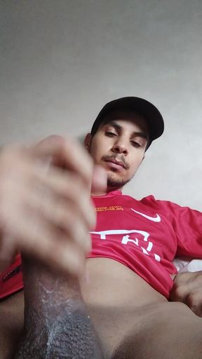 Stunning moment from &quot;Masturbation of a handsome Saudi guy with an imaginary 😻 penis&quot;