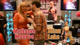 PornhubTV Mellanie Monroe Interview at 2013 AVN Awards
