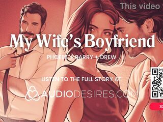 Wife’s first Double Penetration – Hotwife FMM with Husband & Boyfriend Rough Sex – ASMR Porn Audio Roleplay