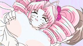 ”Slutty anime teen with big tits”