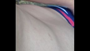 Punheta e gozada no quintal [10/08/2016]