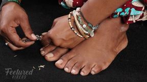 Cutting my toenails