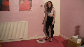 Strawberry Squishing In Ballet Flats