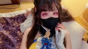 永劫无间 胡桃 cosplay 土御门胡桃の阴阳术异世界召唤,穿越播种,奶油泡芙当场灌满