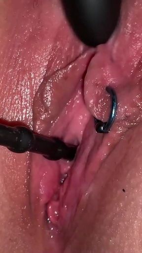 Pussy Throbbing From Orgasm with Stimulation of My Urethra