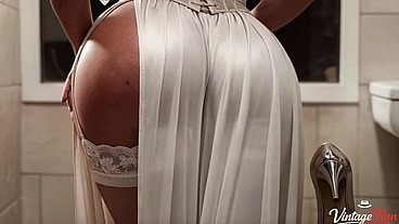 Bride cheats on husband with his best friend in the toilet[AI]