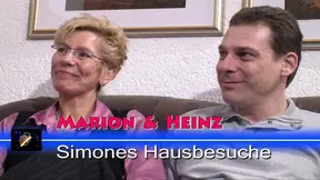 Big boobed blonde German MILF joins mature couple in hot fuck