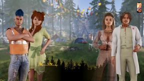 cum inside my stepsister at a picnic in a tent