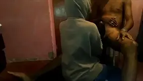 Shy Boy 18+ Sucks Hard After a Long Day at Work – Amateur Gay Blowjob