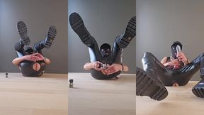 you fuck horny leather boots pp pig swissshy