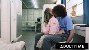 Young Melody Marks seduces her BF at work for a hard fuck