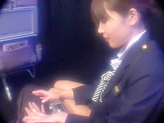 Incredible Japanese chick Ai Kurosawa in Amazing Handjobs JAV movie