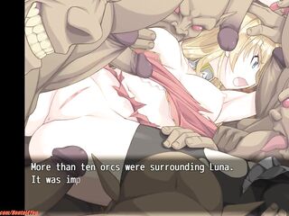 ORC GROUP SEX - SERF'S SWORD - ANIME / HENTAI / GAME