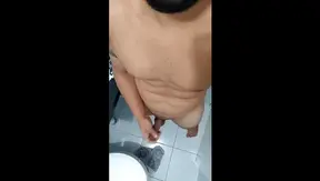 Naughty Amateur Sucks Off Stranger in Public Restroom – Steamy Gay Encounter
