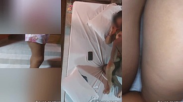 Negão com a mulher do corno no motel