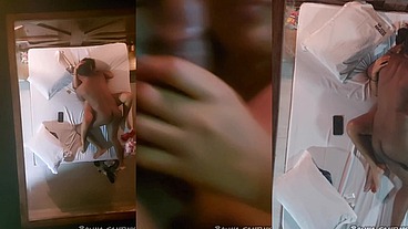 Negão com a mulher do corno no motel