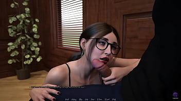 Big Ass Married Woman Cheats on Her Husband with Boss - 3D Hentai Game - The Office