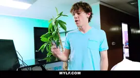 Hottest PAWG MILF gets doggy style and missionary fucked on the couch while tanning