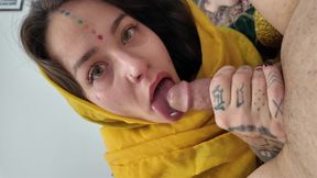 Hijab Afghan Stepsister Fucked Hard by Horny Stepbrother