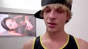 Black Blond - Two Blond Twinks And A Black Stud Glory Hole Ass Pounding