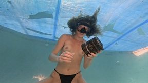 Trapping Agent Nathalia Underwater