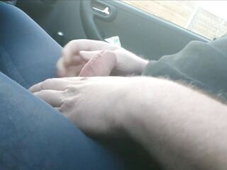 Blaue Feinstrumpfhose im Auto 2 ** FAN Episode 12 **