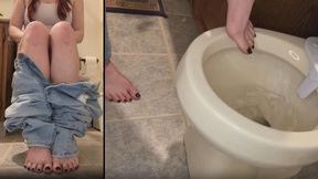 Demoted to Toilet Slave - Unworthy Foot Slave Commanded to Lick