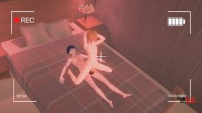 Haykyuu Yaoi - Hinata Is Ridding Kageyama's Dick