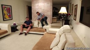 Naughty America - Celeste Star & Gracie Glam are the devil & angel fucking
