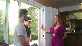 Busty MILF gets her asshole pounded