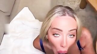 Outstanding Blondie Tgirl Point of view Hookup