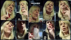 00048 # tnt smoking, listening to rock music in the car