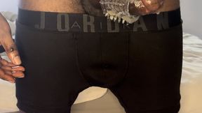 Oiled BBC & fleshlight cumshot