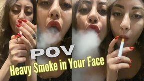 POV: Heavy Smoke in Your Face