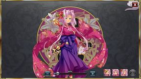 GIF 真恋姫夢想 天下統一伝 孫権 (振袖)