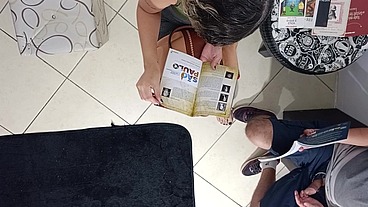 Unexpected sex in the waiting room with a stranger.