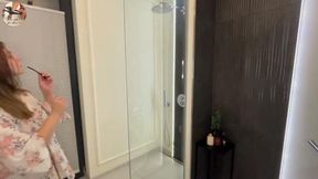 Watch me taking a shower