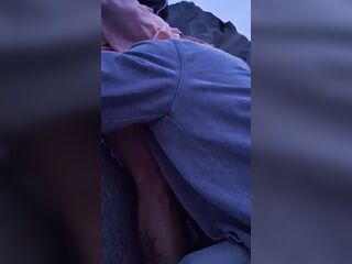 Public Exposure Leads To Savage Deepthroat Session