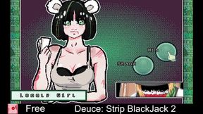 Deuce&colon; Strip BlackJack 2 &lpar;free game itchio&rpar; BlackJack&comma; Card Game&comma; Puzzle
